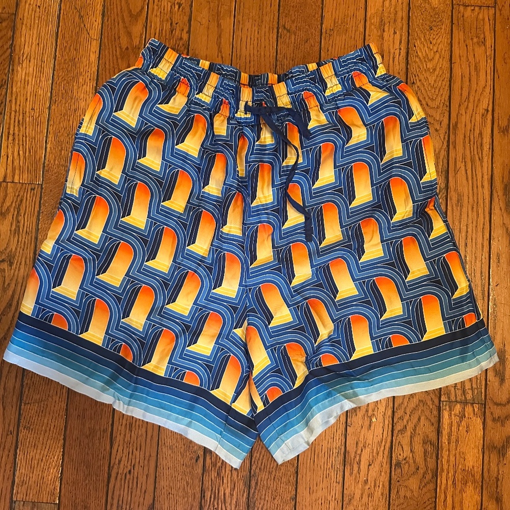 CASABLANCA Silk shorts